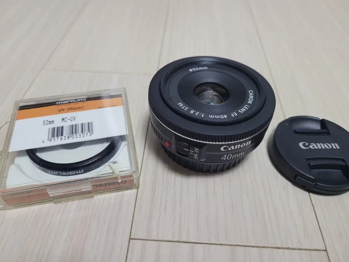 A급 캐논 EF 40mm f2.8 STM 팬케익 단렌즈